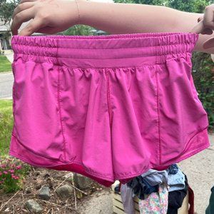 Lululemon shorts Womens Size 8 Pink